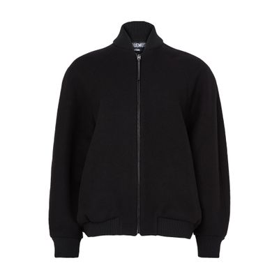 Jacquemus The Pilu Jacket In Black