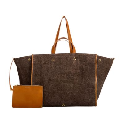 Jérôme Dreyfuss Leon L Tote Bag In Brown