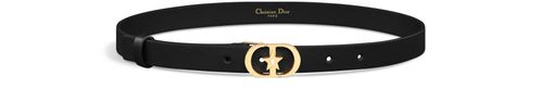 DIOR Ceinture Lucky 30 Montaigne star en cuir de veau lisse
