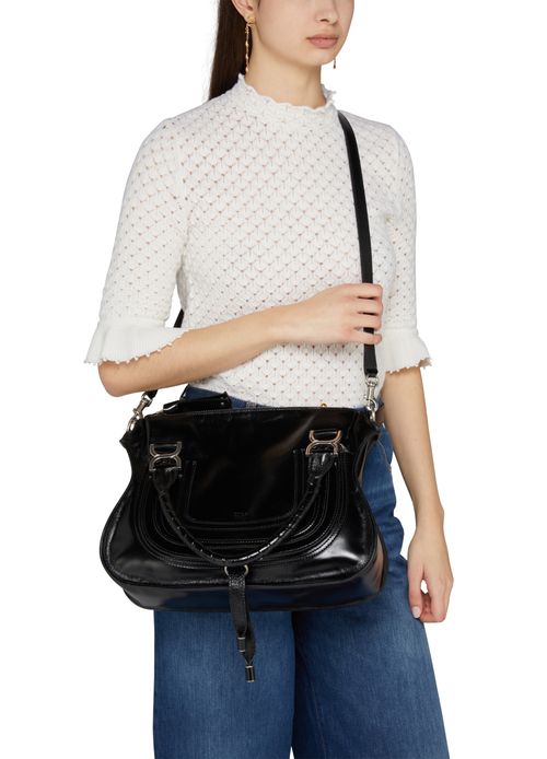 CHLOE Petit sac hobo porté épaule Marcie