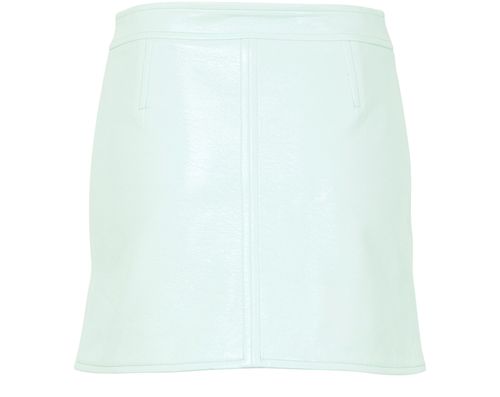 COURREGES Mini jupe en vinyle Réédition