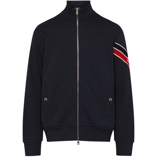 MONCLER Cardigan avec fermeture à glissière