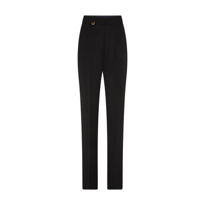 Jacquemus Tibau Pants In Black