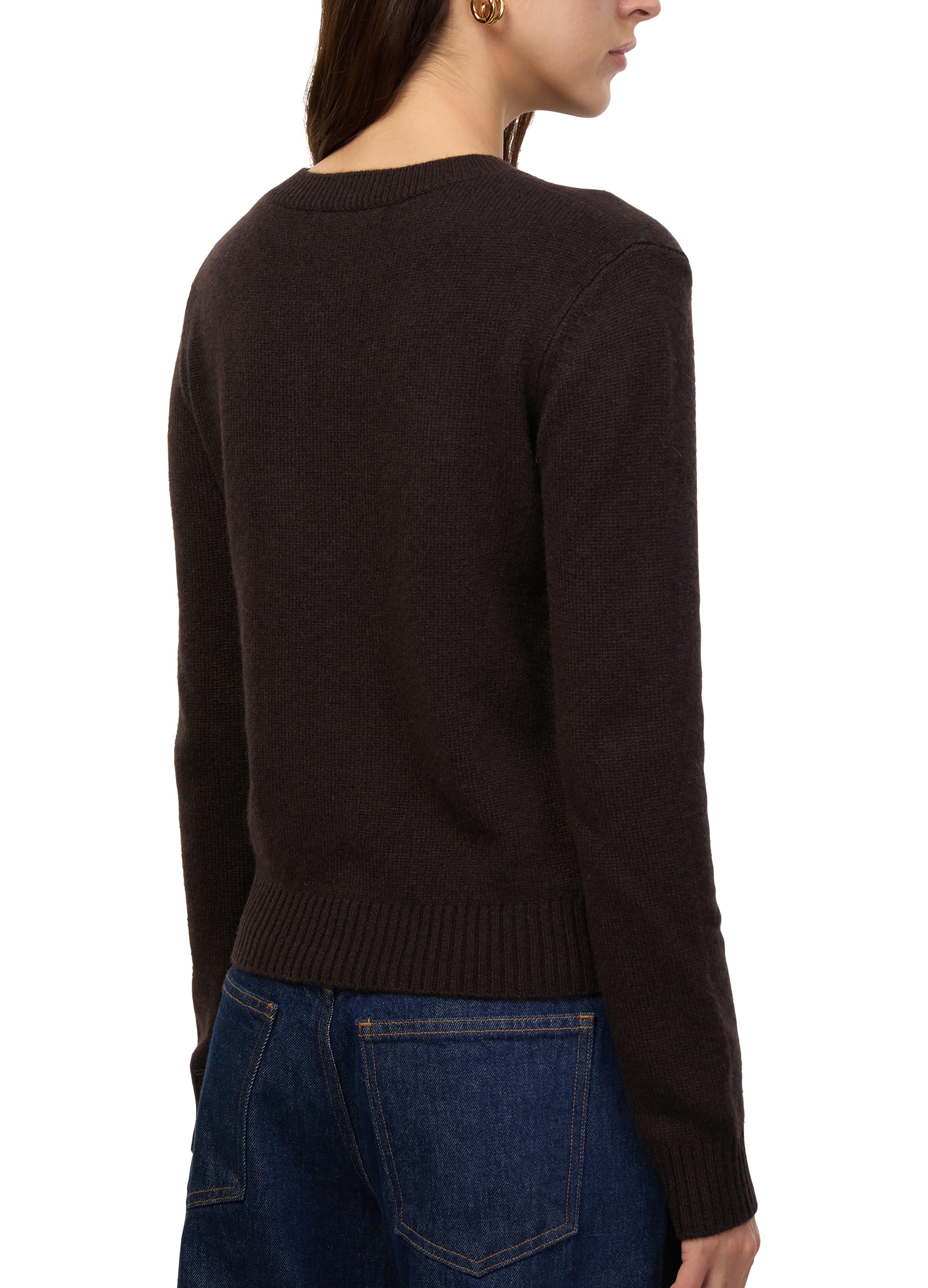 Mable cashmere crew neck sweater thumbnail 5