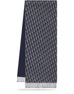 Men's Dior Oblique Double-Sided Scarf | DIOR | 24S