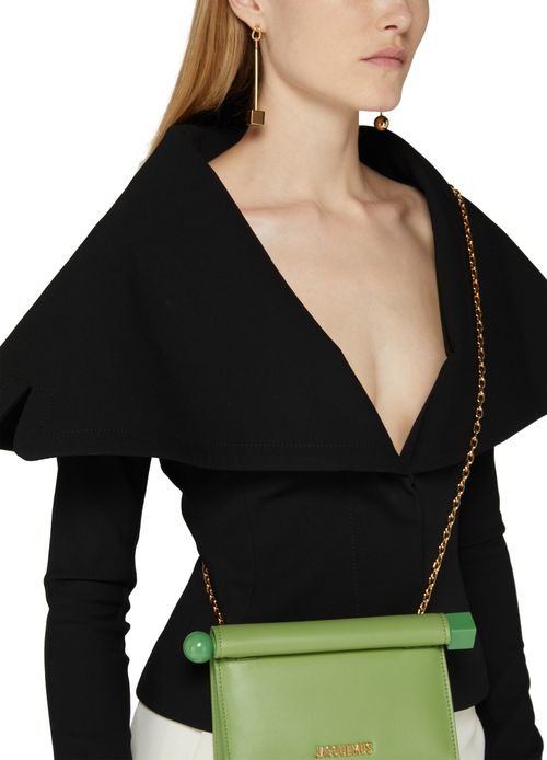 JACQUEMUS The small Rond Carré clutch