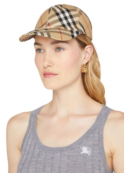BURBERRY Casquette Check