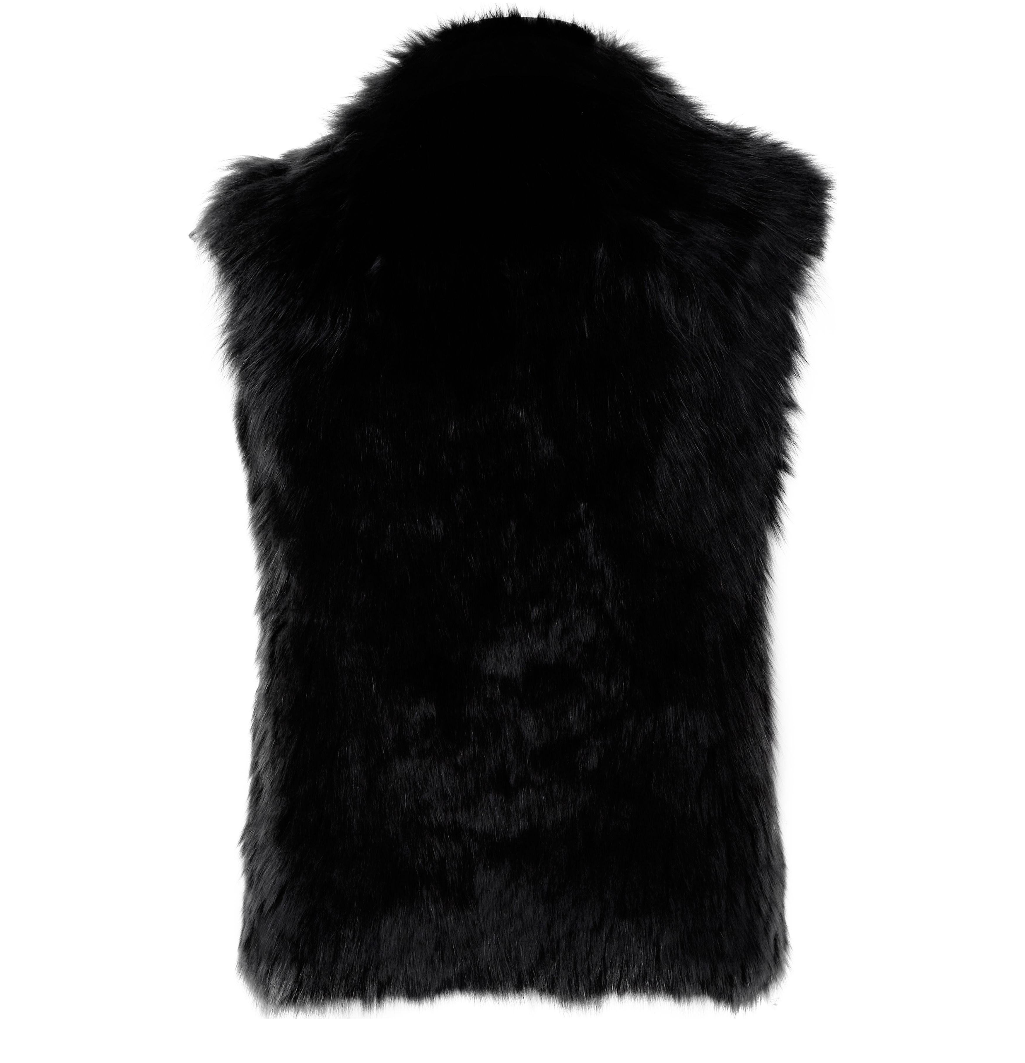 Fox fur gilet 3