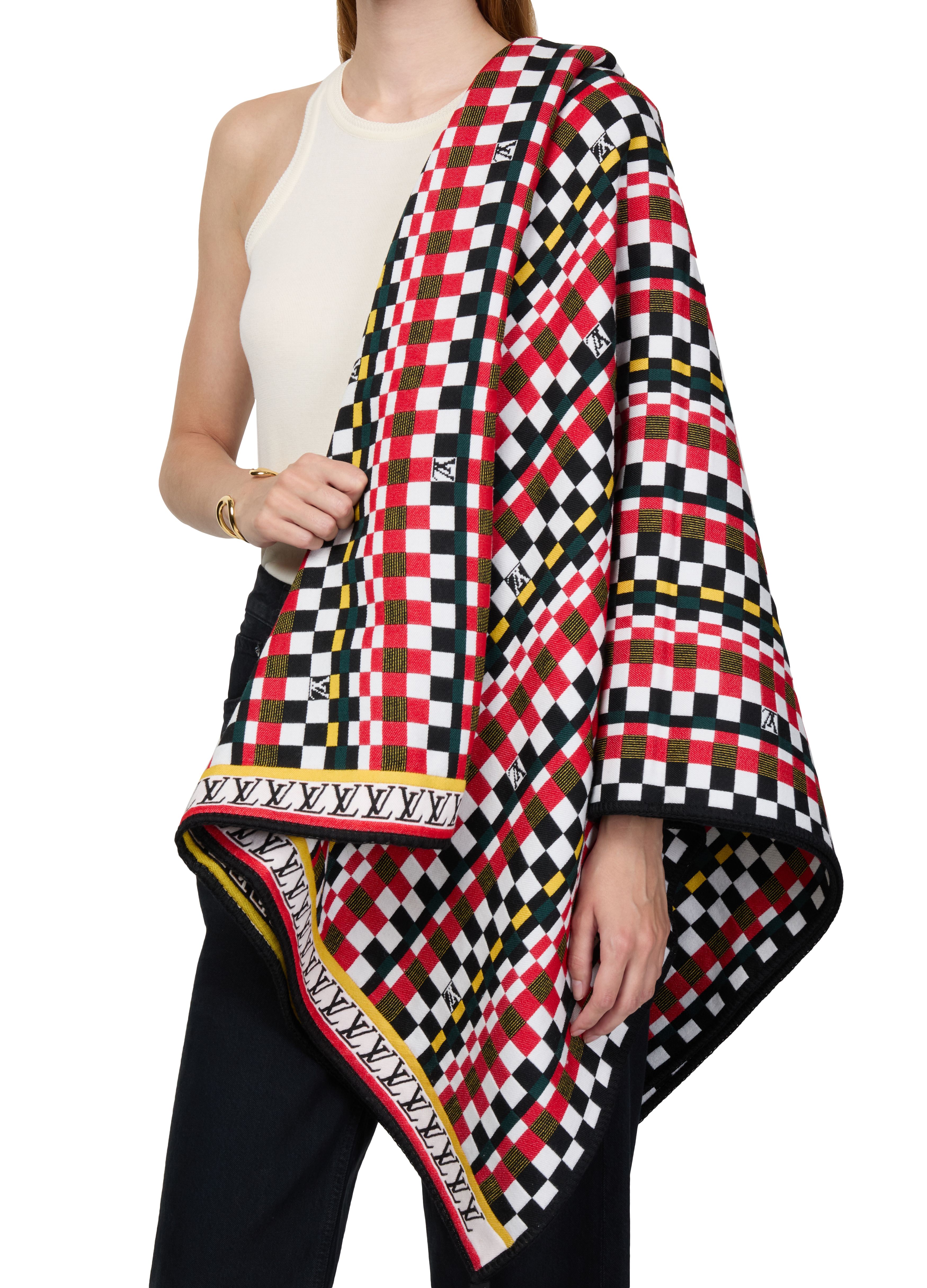 Damier Checks Blanket thumbnail 4