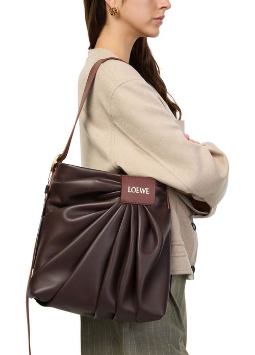 LOEWE Sac cabas Draped en cuir d'agneau nappa doux