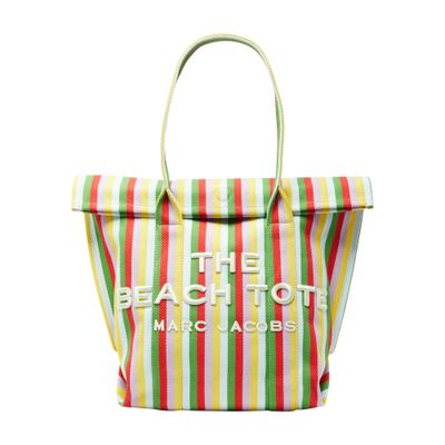 Shop Marc Jacobs The Beach Tote Cotton Bag In Multicolor