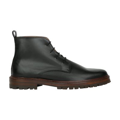 Bobbies Black Alan Boots for Men Size 46 FR 24S