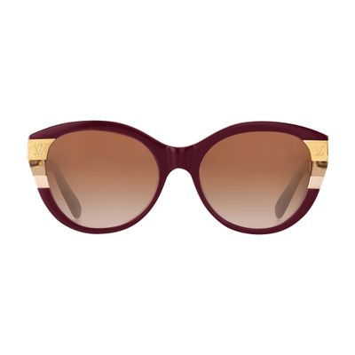Louis Vuitton Lv Petit Soupçon Cat Eye Sunglasses In Brown