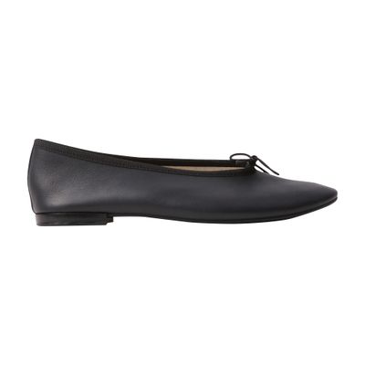 Shop Repetto Lilouh Ballet Flats In Noir