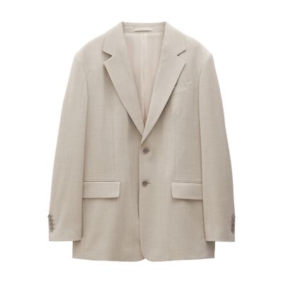 Filippa K Taupe Davina Blazer In Green