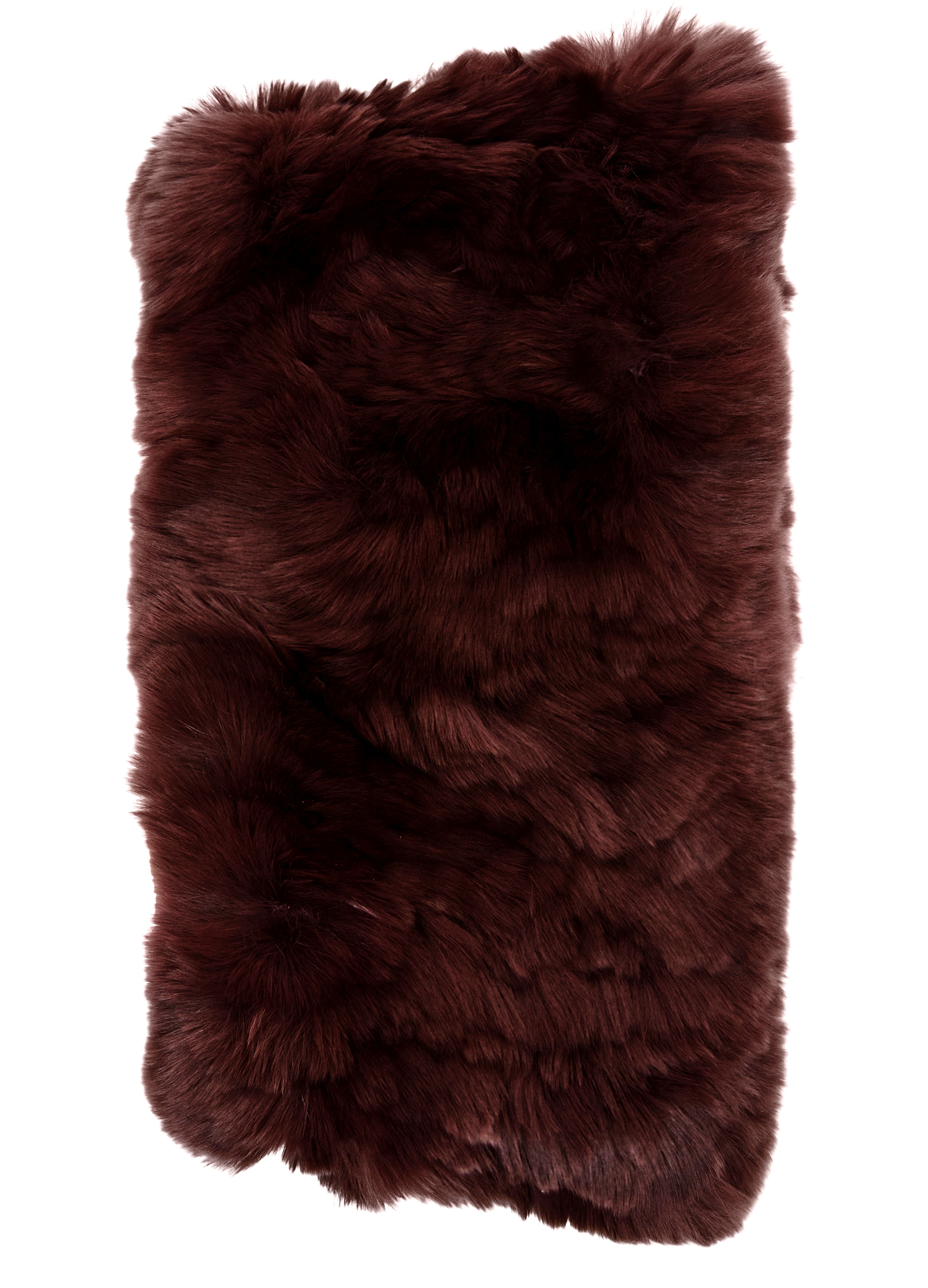 Rex rabbit fur headband