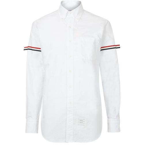 THOM BROWNE Chemise en coton Oxford