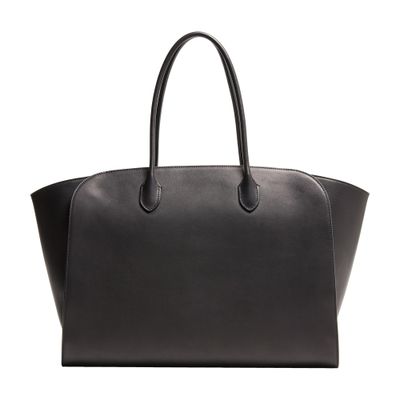 The Row Marlo Tote Bag In Black