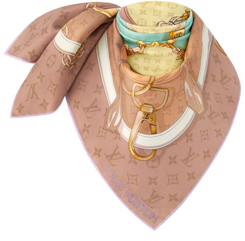 LOUIS VUITTON Flower And Straps Square 70