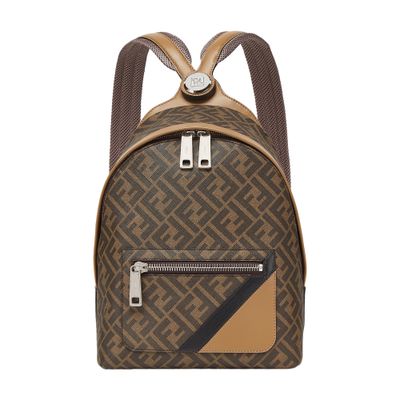 Fendi Diagonal In Brown