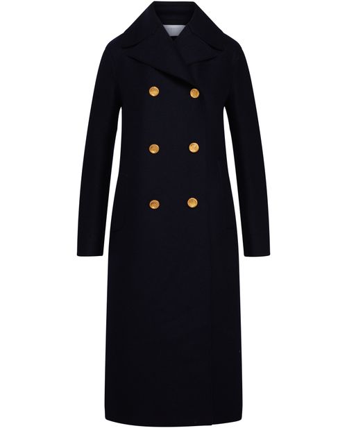 HARRIS WHARF LONDON Long wool coat