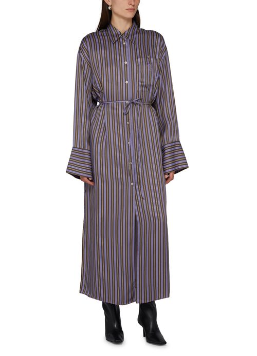 ACNE STUDIOS 印花衬衫连衣裙