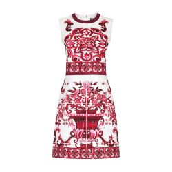 Dolce and gabbana hotsell blue and white dress