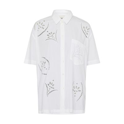Isabel Marant Women White Modal Blend Bilya Shirt In White