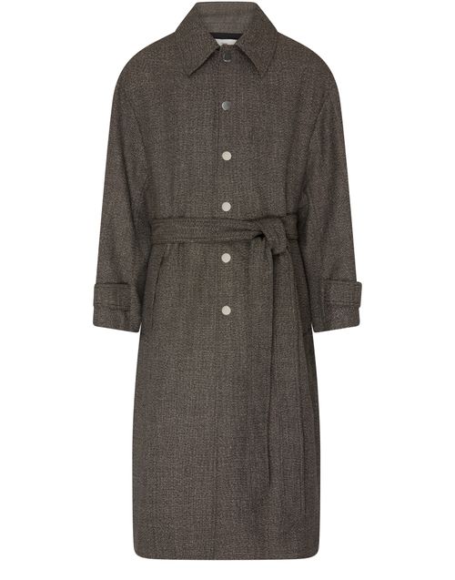 AMI PARIS Belted coat