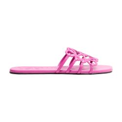 LOEWE｜SLIPPERS (Petal Anagram slide in soft calfskin (L Petal Anagram slide in soft calfskin Beige - LOEWE