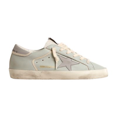 Golden Goose Super Star Classic Suede Sneakers In Blue