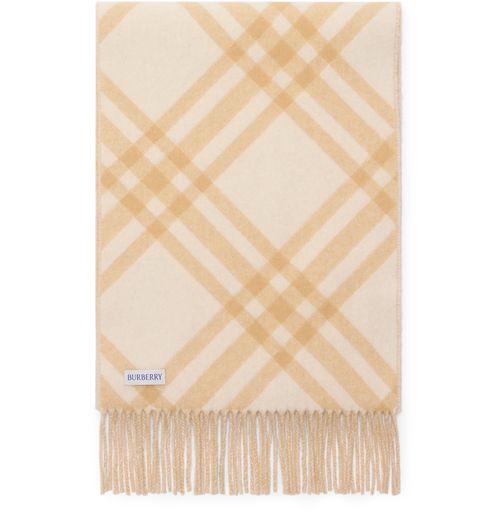 BURBERRY Écharpe en cachemire Check