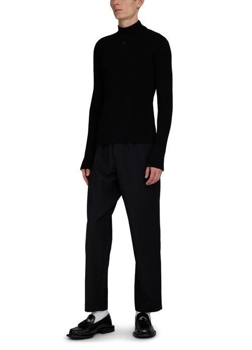 COURREGES Pull col roulé