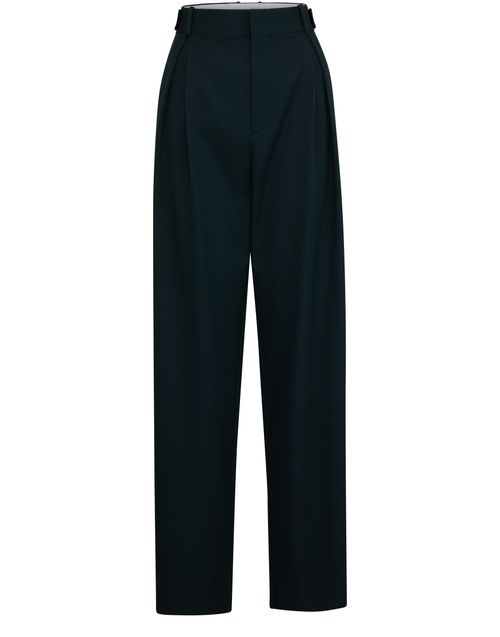 BOTTEGA VENETA Straight-leg wool pants