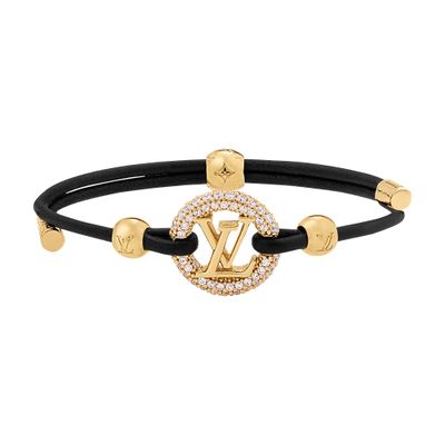 Louis Vuitton Louise By Night Bracelet In Gold