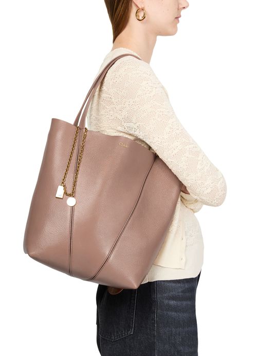 CHLOE Chloe Spin grained leather tote bag