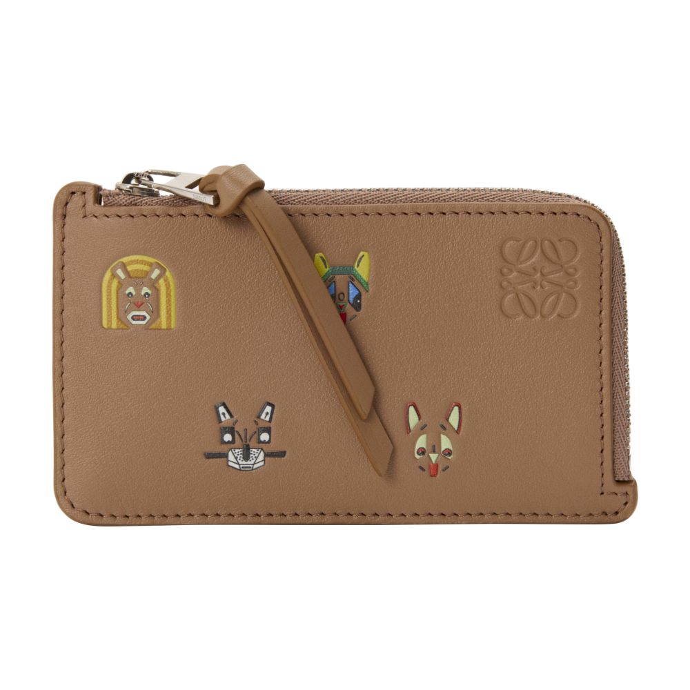 Cats coin cardholder in classic calfskin thumbnail 7
