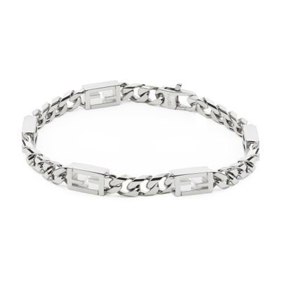 Fendi Baguette Bracelet In Argent