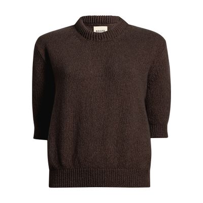 Khaite Davin Cashmere Sweater In Brown