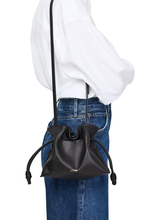 LOEWE Mini Flamenco clutch in nappa calfskin
