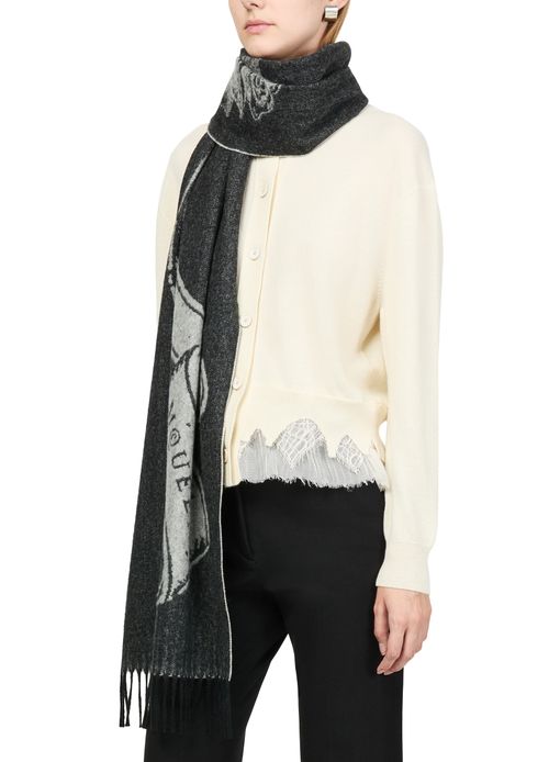 MCQUEEN Mcqueen Tatoo scarf