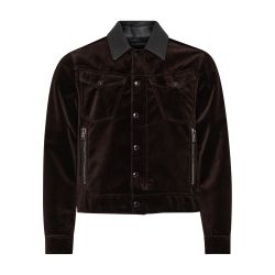 Stussy velvet trucker jacket sale