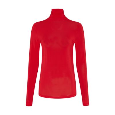 Isabel Marant Joyela Turtleneck Sweater In Red