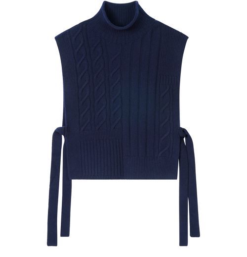 BOMPARD Plastron long ceinturé et torsadés