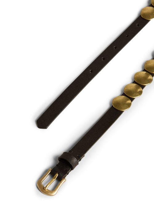 GOLDEN GOOSE Trinidad leather belt