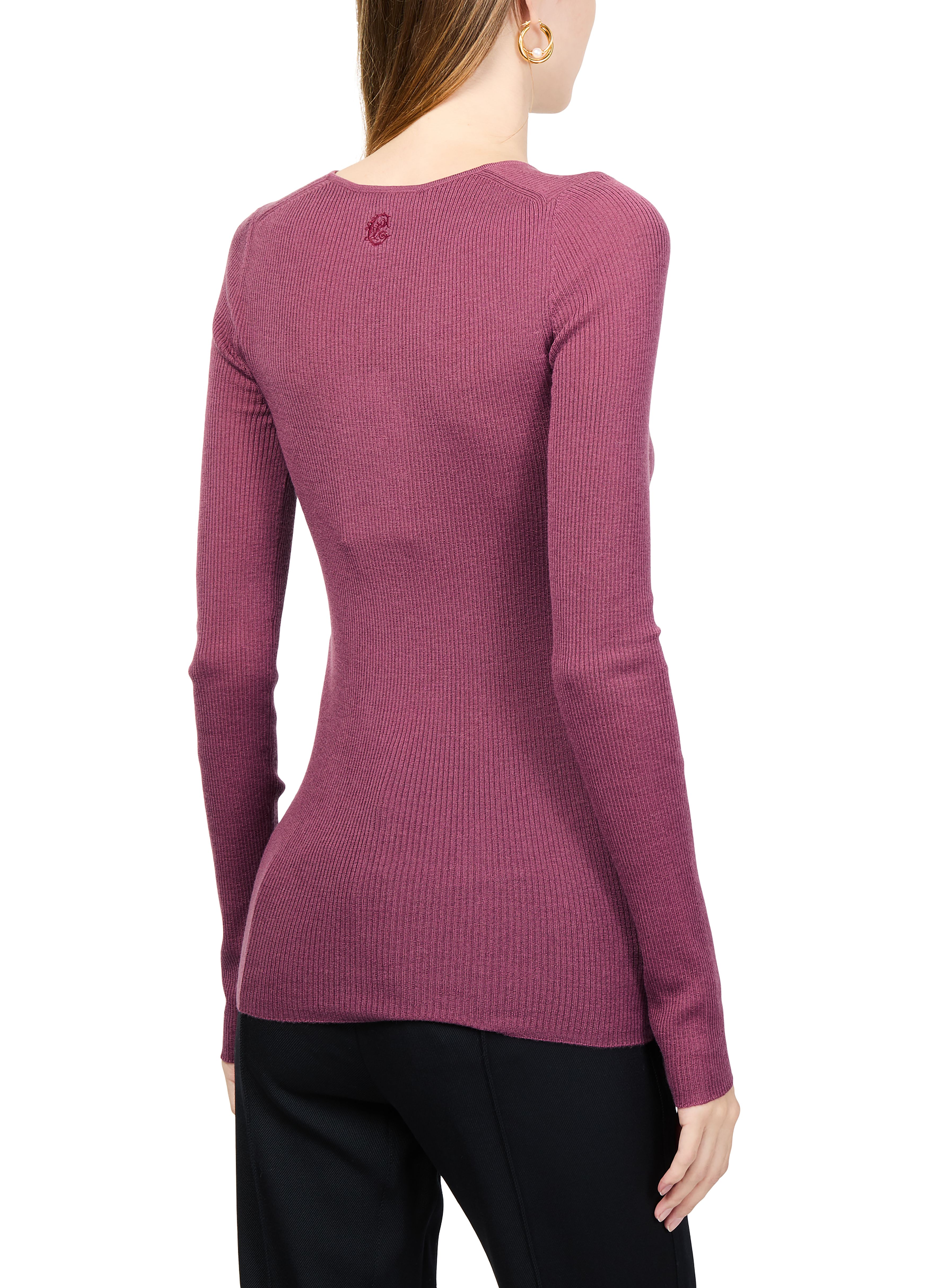 V neck sweater thumbnail 5