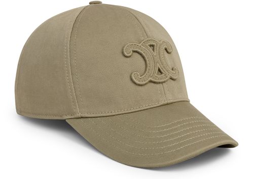 CELINE Triomphe baseball cap in washed cotton