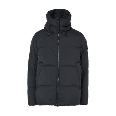 Canada Goose Crofton Black Label Padded Jacket In Enduraluxe In Black