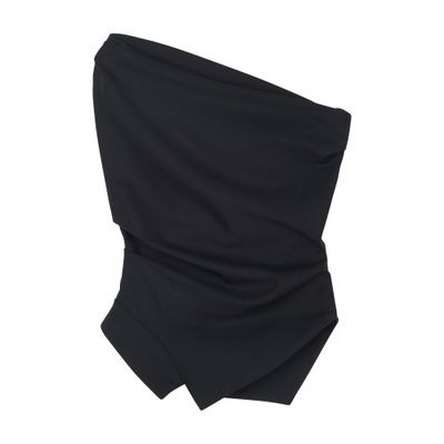 Rohe Cold Shoulder Top In Black
