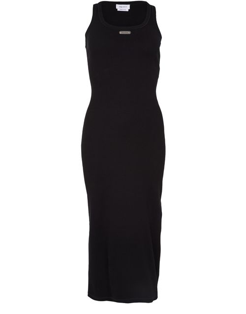 MCQUEEN Jersey midi dress